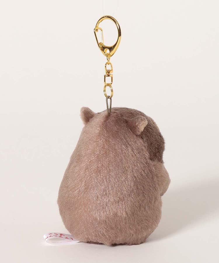 Bleu Bleuet Seltenes Tier Kugeliger Schlüsselanhänger Anhänger Maskottchen Plüschtier (Wombat)