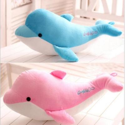Adorable Dolphin Plush Toy Pillow - Large Hugging Cushion for Valentine's Day