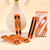 12Pcs U-Shaped Professional Perming Insulation Clip High Temperature Salon Hair Perming Barber Perm Hair Pad Curly Accessory