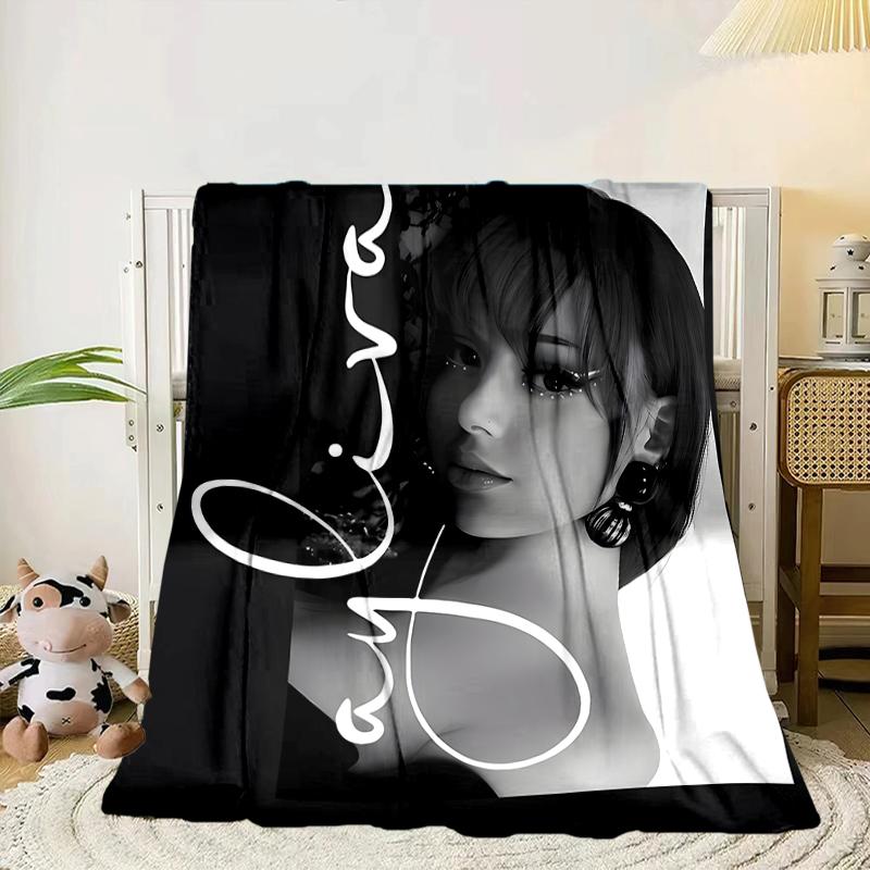 music pop Ayliva Fashion Blanket Flannel Blanket for bed, sofa, Camping, Hiking, Picnic Essentials, gift for family Fan gifts