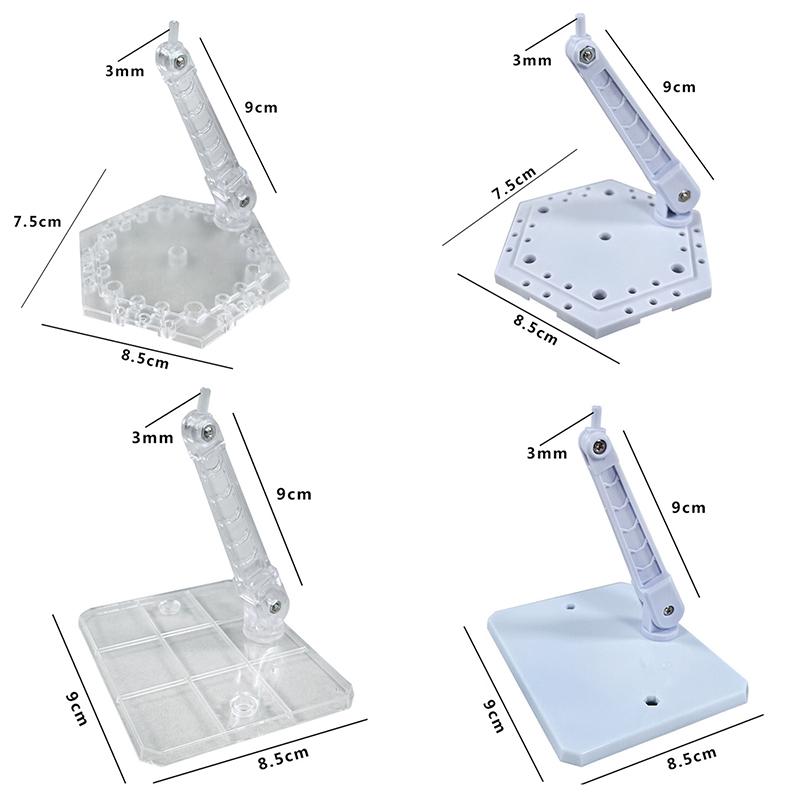 Innovativer und praktischer handgefertigter Puppen-DIY-Halter Actionfigur Modell Basis Displayständer Schwarze Halterung für 1/144 Hg Rg