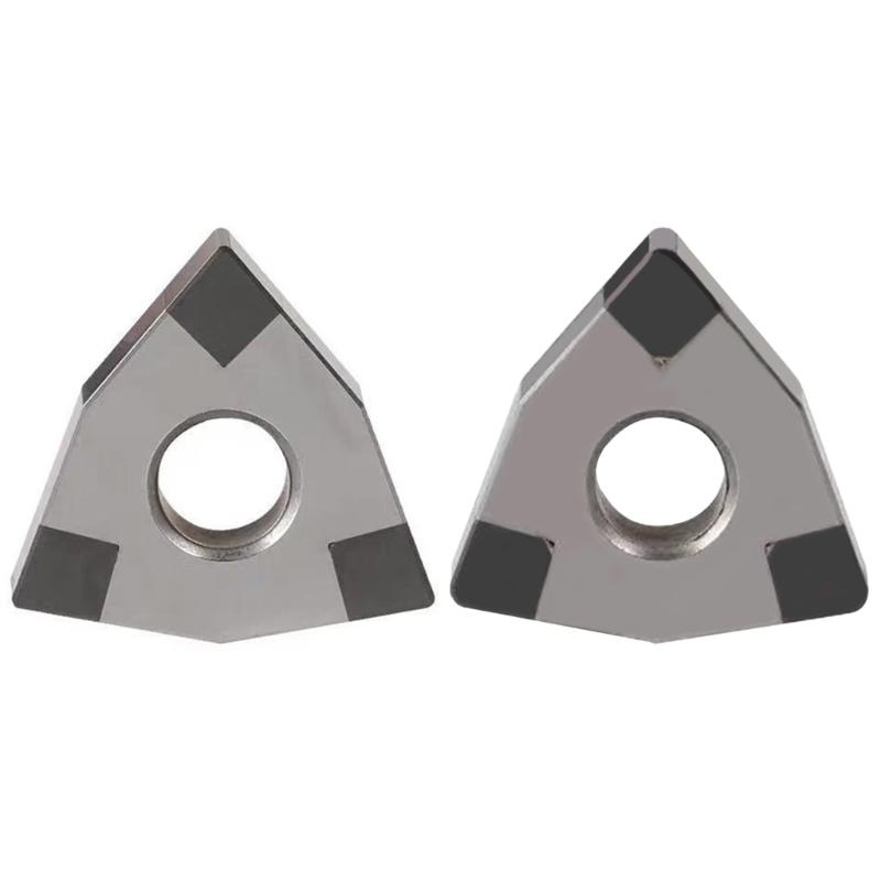 Turning Indexble Inserts WNMG080408 WNMG080404 Cubic Boron Nitride Suitable for Heat Treated Steel Accessories