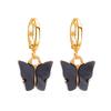 1 Pair earings Multicolor Butterfly Dangle Earrings For Girlfriend Cute Insect Butterfly  Earrings Gentlewoman Jewelry Gifts
