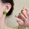 Spring Candy Color Dopamine Earrings Unique Beanie Stud Earrings Women's Earrings Jewelry
