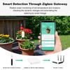 Tuya Smart Zigbee Soil Moisture Sensor Temperature Humidity Soil Tester Moisture Real Time Monitor Support Z2M in Home Assistant