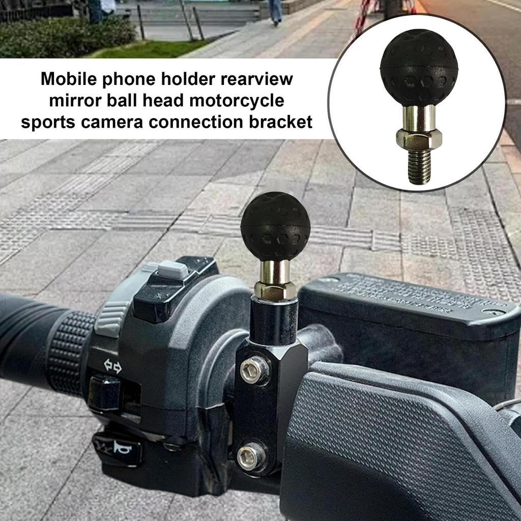 Clamp Mount Base Ball Clamp Mount Base Motorcycle Handlebar For Handlebar 360-Degree Rotation Heavy Duty Tool For Sport Camera