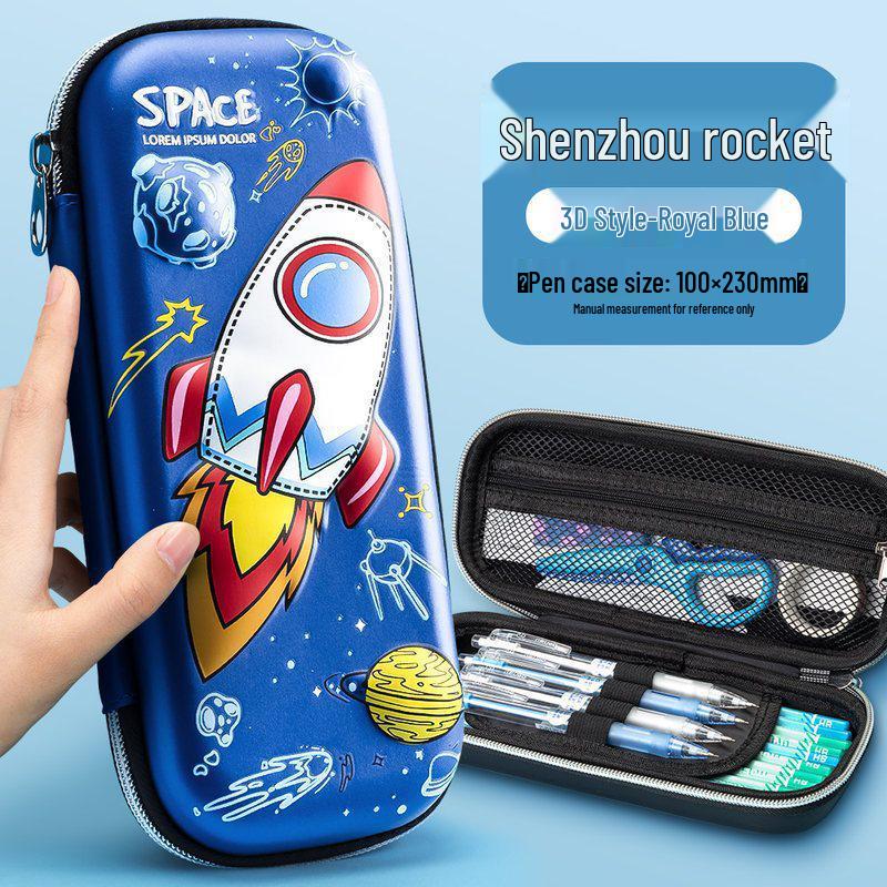 High-Capacity Korean-Style Pencil Case for Elementary Students