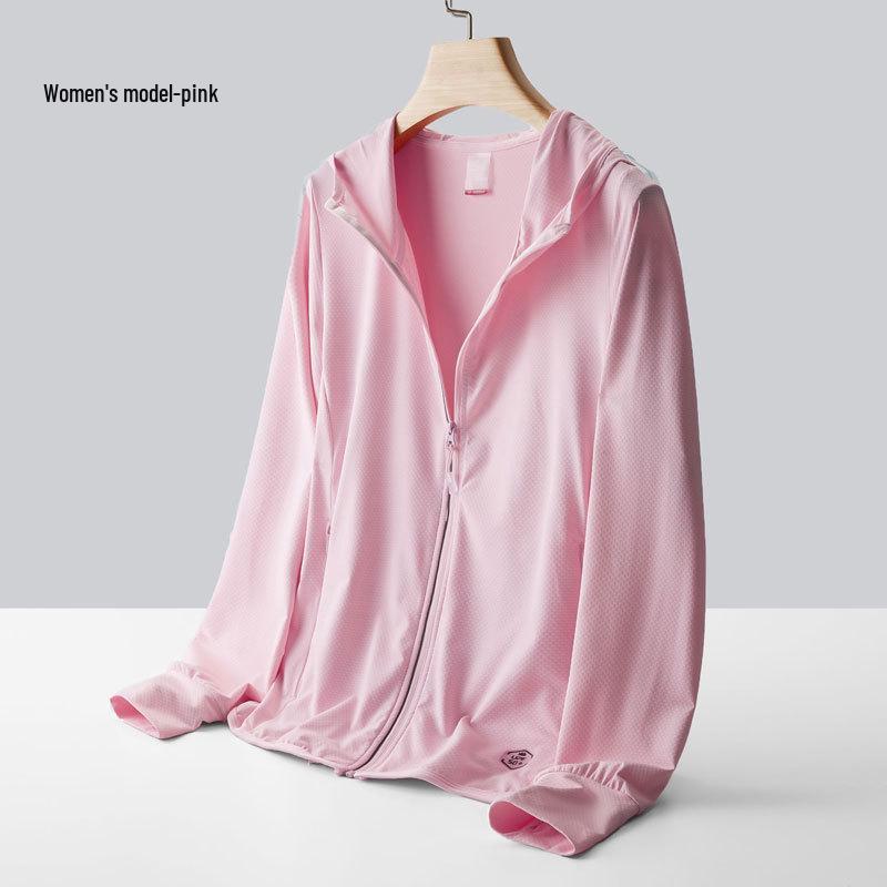 Unisex Summer Ice Silk UV Protection Jacket: Lightweight, Breathable, Sunproof.