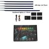 18 IN 1 6IN 1 Symphony Strip RBG 64 Color Acrylic Guide Fiber Strip Car Ambient Interior Decorative Atmosphere Lamp LED Strip