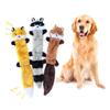 Interactive Pet Dog Toy Plush Squirrel Raccoon Chewable Teeth Grinding Skin Shell Pet Supplies Factory
