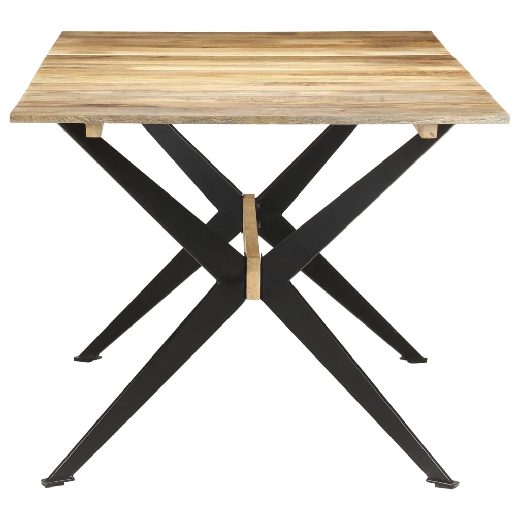 Dining Table 180 x 90 x 76 cm Solid Mango Wood