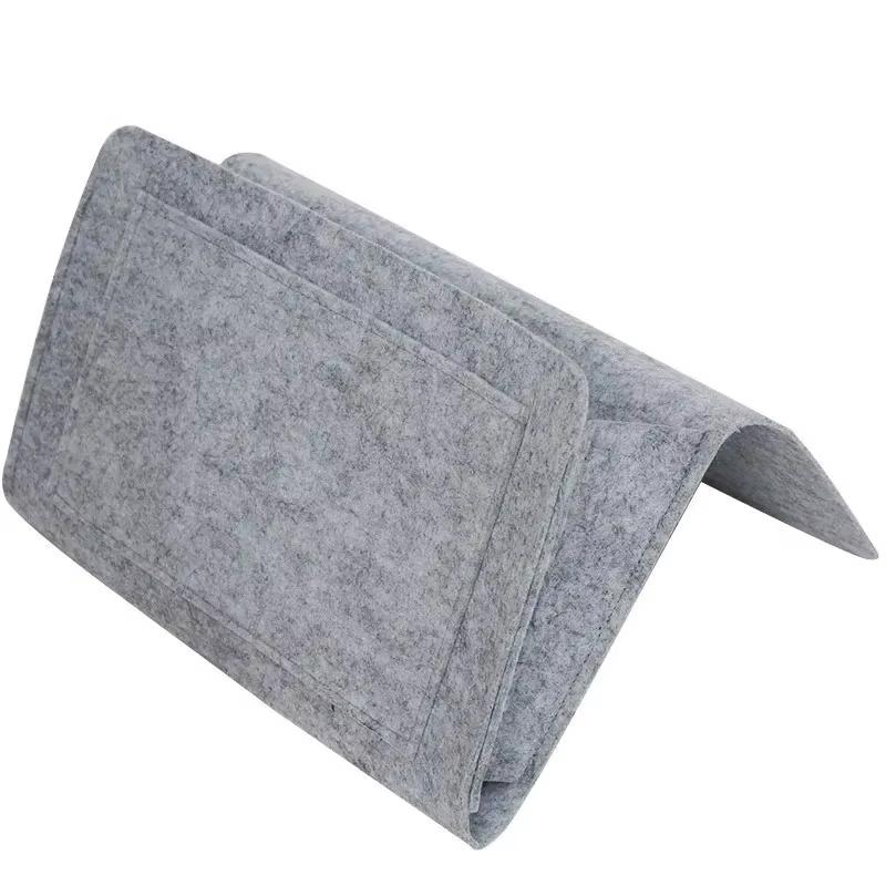 Borsa Appesa da Parete in Feltro per Dormitorio Letto Divano Tappeto Camera da Letto Negozio Contenuto Per CD Riviste Blocco Appunti Cancelleria Telefoni Cellulari Oggetti Vari