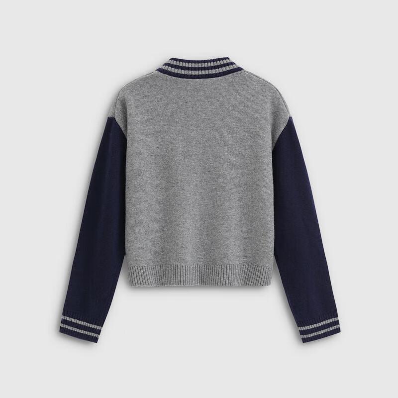 Women's Embroidered Logo Wool Blend Cable Knit Sweater