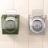 Wall-mounted Storage Box Space-saving Punch Free Plastic Corner Shower Shelf Kitchen Scallion Ginger Garlic Storage Container