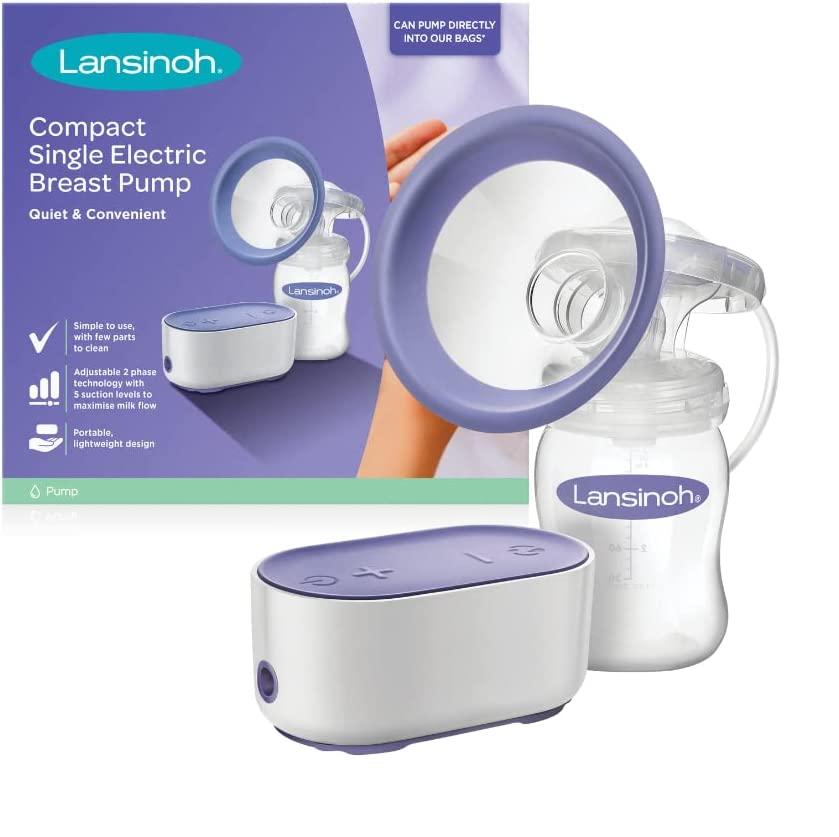 

Lansinoh Compact Single Электрический молокоотсос, набор из 1 шт.