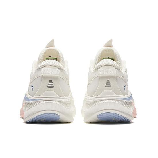 Anta Leaf 5 Buty do biegania amortyzujące wstrząsy trwałe lekkie niskie damskie sneakersy kość słoniowa-białe 922525575F-6
