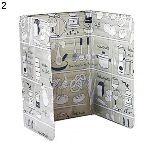 Kitchen Aluminum Foil Baffle Is Solid and High-quality FurnaceTop Protector The Multi-function Splash Shield Saves Kitchen Space