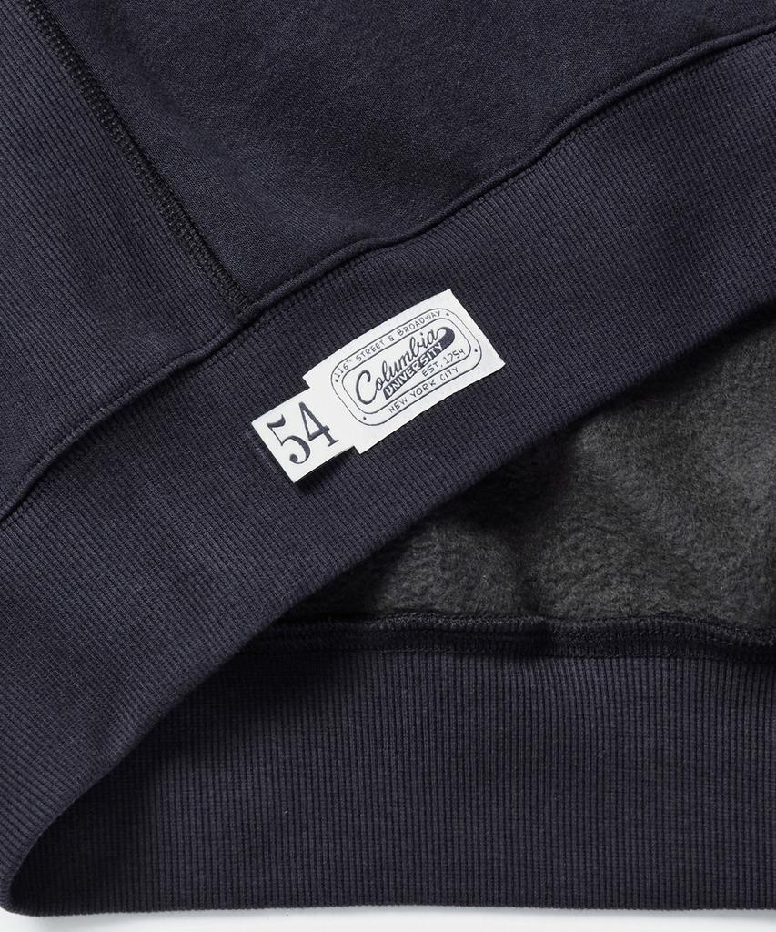 COLUMBIA UNIVERSITY Applique Arch Fleece Sweatshirts Crown Navy