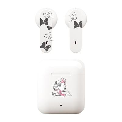 Premium Style True Wireless Stereo Type Earphones, In-Ear [Minnie Mouse] PG-DBTE18TW1MNE