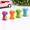 Cartoon Dinosaur Office School Supplies Shaped 3D Creative Erasers for Children and Students Wholesale Kawai School Supplies