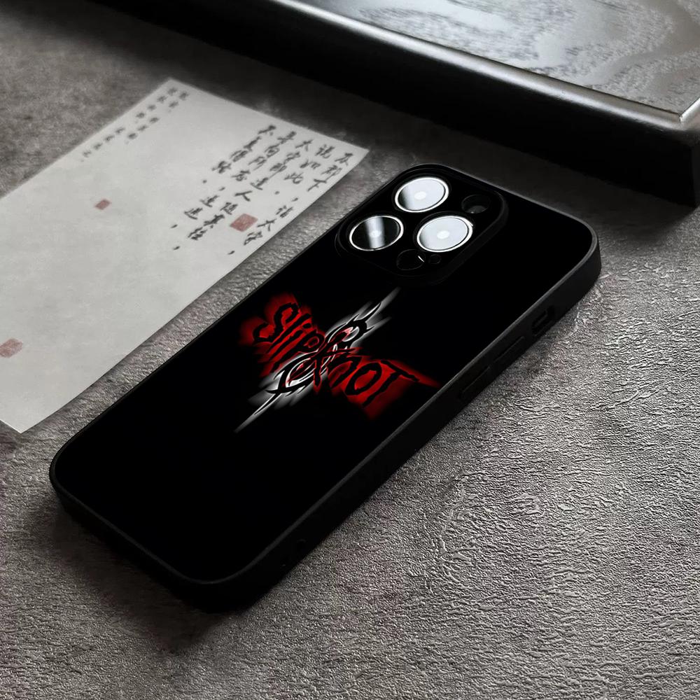 Popular S-Slipknot Band Rock Phone Case For 17 Pro Max For Iphone 14 16 Pro Max 12 15 11 13 Pro Xr X Xs 8 7 Plus Back Cover