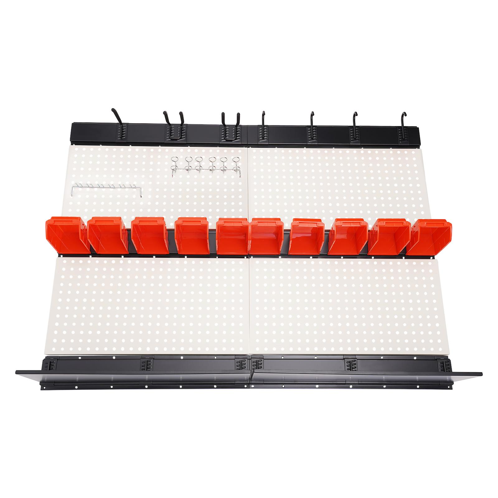 

Органайзер для перфорированной доски, Хранение в гараже, Настенный органайзер для перфорированной доски, Набор крючков для перфорированной доски, Стойка для хранения инструментов с настенным хранением