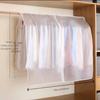 Semi‑Transparent Clothes Dust Cover - Hanging Garment Bag for Closet Storage of Coats & Suits