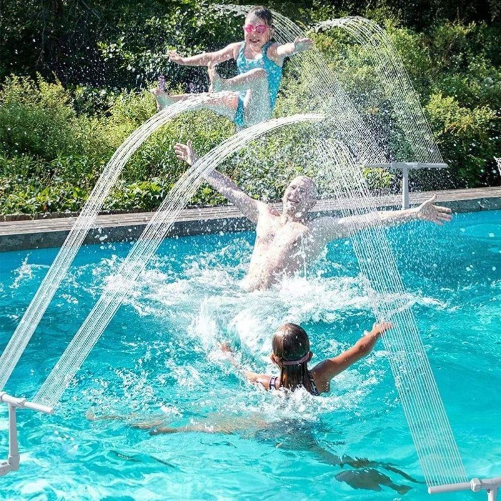 Cooling Spray Head Waterfall Pool Sprinkler Fountain Waterfall Fountain  Backyard