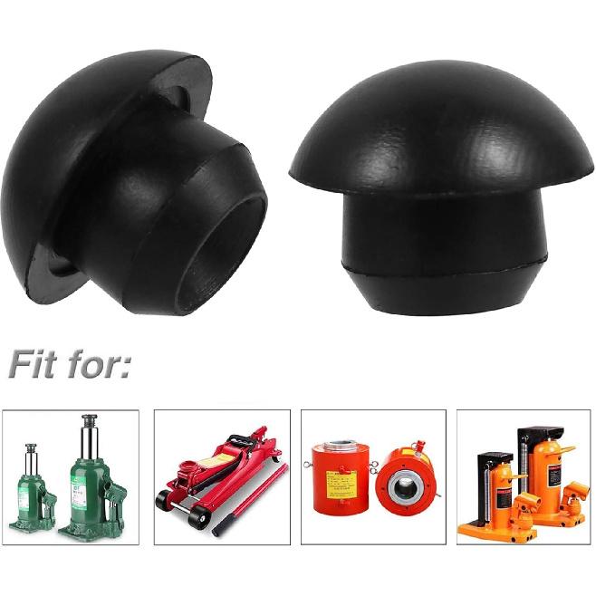 Balacoo Floor Jack Plugs Hydraulic Oil Filler Plugs Rubber Seal Replacement 0.51 Inch Leak Resistant Jack Plug for Car Maintenance Repair