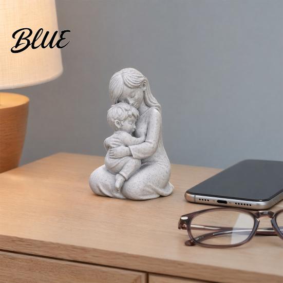 Maternal Love Figurine 3D Printed Mother And Baby Figurines Ornaments Nordic Style Warm