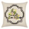 Pillow Case Spring Throw Pillow Case Flower Truck Farm Print Home Decor Cushion Cover Back Cushion