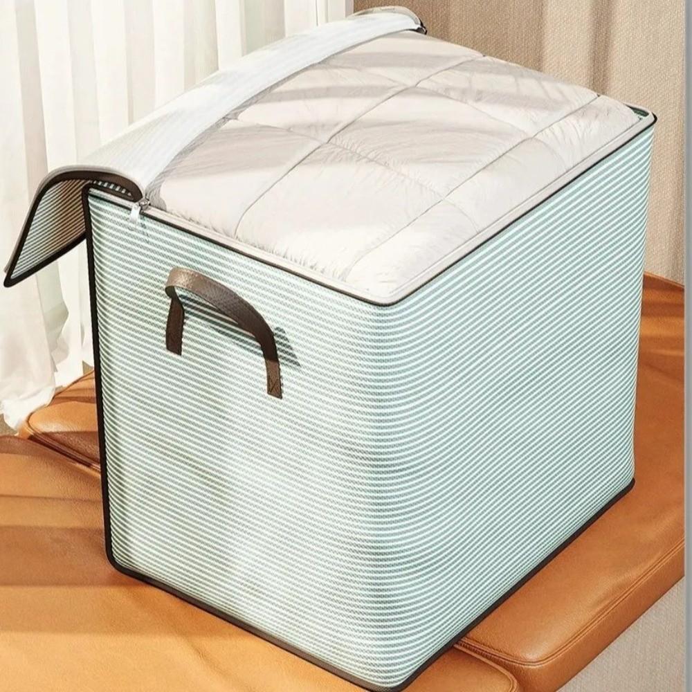 Large Capacity Quilt Storage Bag Non-Woven Fabric Moving Packing Bag  Toy Storage And Sorting Box