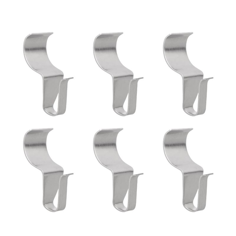 Practical Stainless Steel Hooks Vinyls Coated Hanger For Secure Hanging Bathroom Kitchen And Outdoors