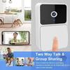 Wireless Video Doorbell Camera Intercom Smart WiFi Doorbell Remote Home Security System for Easy Communication