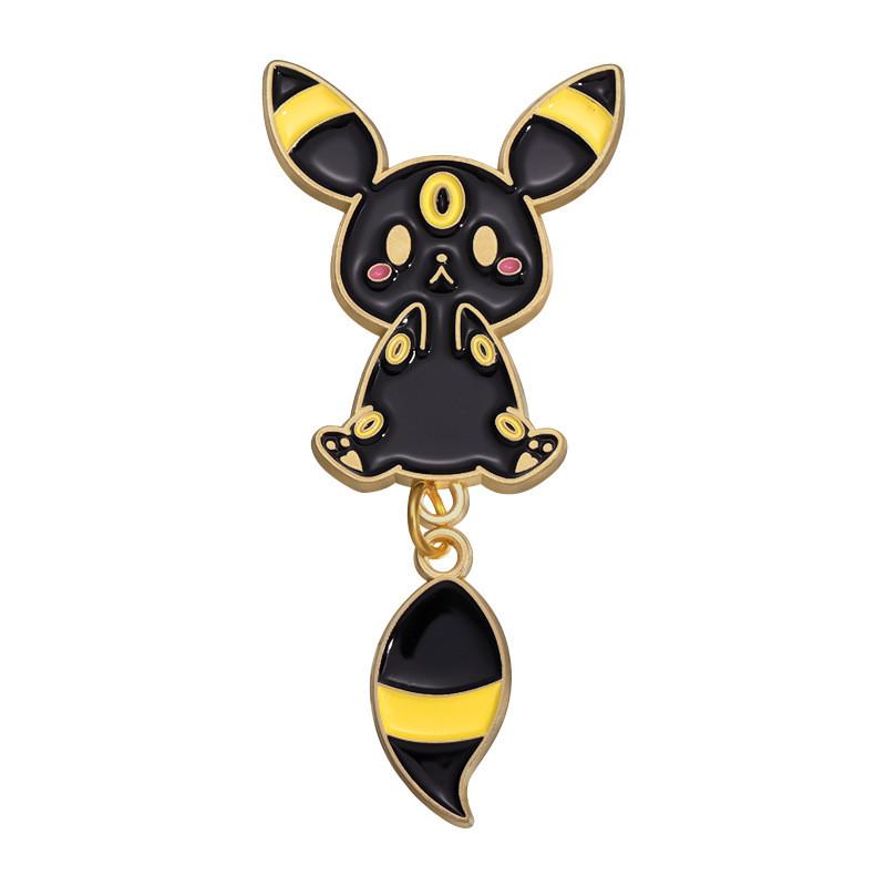 Eyecatching Pet Cute Cartoon Brooch In Alloy With Colorful Finish For Expression Personal