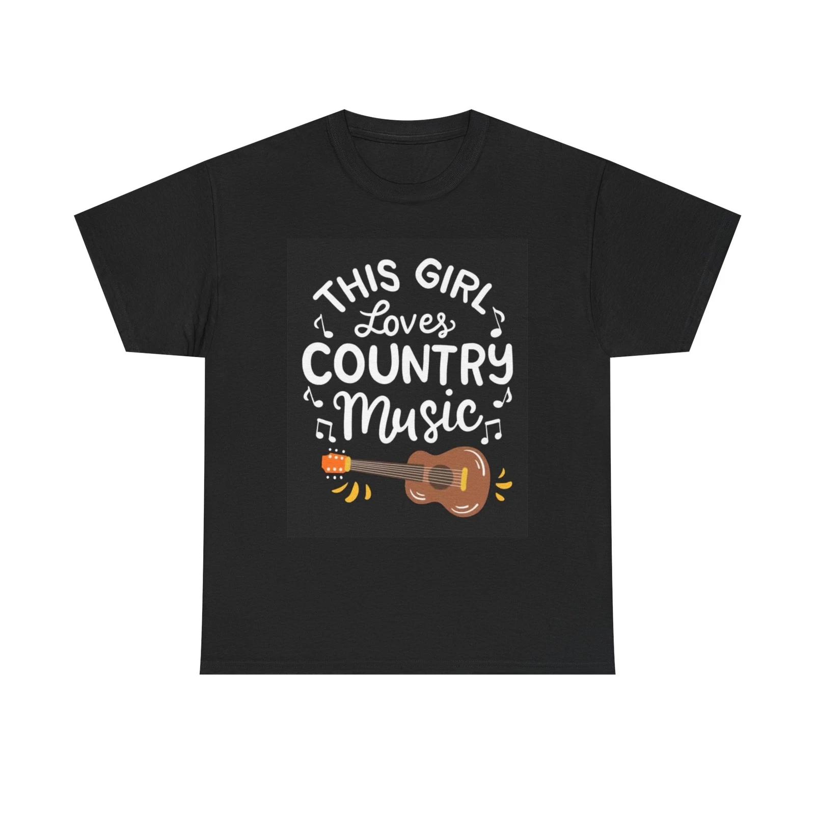 Men s and Women s T-shirts This Girl Loves Country Music S