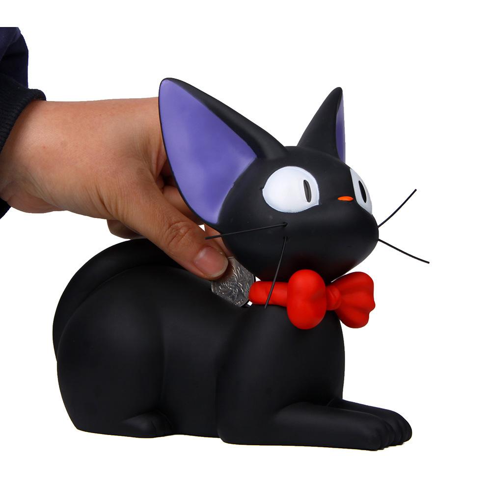 Black Cat Unbreakable Money Box Japanese Piggy Bank For Kids Moneybox Collectible Ornaments Black Cat Money Saving Piggy Bank