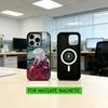 Inuyasha Silhouette Red Katana Anime   Phone Case For iPhone17,16,15,14,13,12,11 Plus,Pro Magnetic For Magsafe Wireless Charging