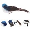 1PC Garden Flower Decoration Artificial Feather Bird, Foam Feather False Sparrow, Imitation Bird Ornaments