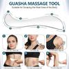 Stainless Steel Gua Sha Massage Tool Rust Resistant Scraping Massager for Deep Tissue Massage Post Exercise Recovery