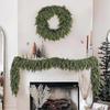 Festival Simulation Pine Needle Cypress Leaf Wire Rattan Door Hanging Wall