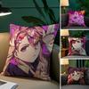 Anime D-Dandadan Cute Pillow Case Plush Fabric Soft Pillowcase Double Sided Print Sofa Cushion Cover Throw