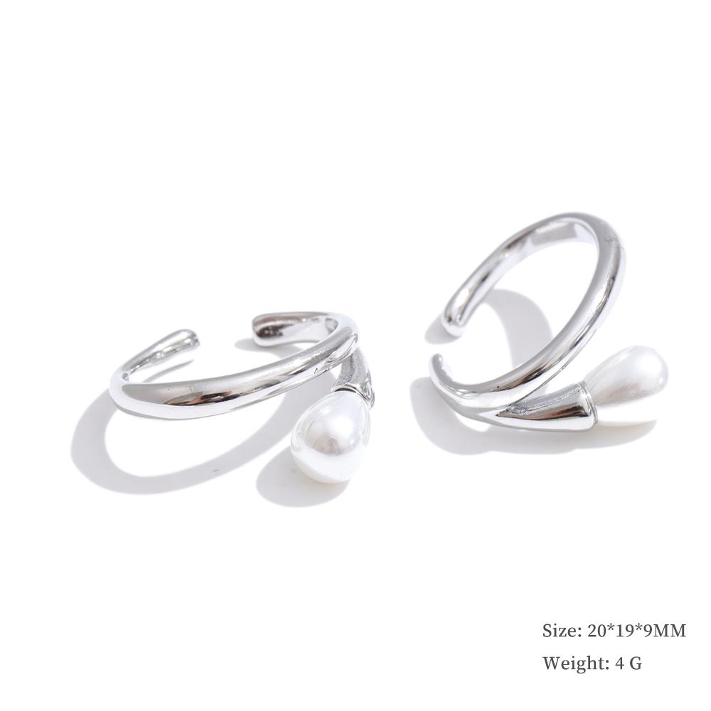 Yhpup Stainless Steel Adjustable Ear Bone Clip Earrings Arrivals Platinum Plated Popular Charming Chic Accessories Wholesale