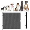 Retractable Pet Barrier Gate Tall Easy Install Durable Guard Fence Gate Dog Stair Barrier Pet Network with Hook Safe Guard Door