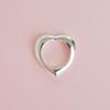 geegee [silver925] heart matt ring - 2color