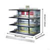 1/64 Model Car Display Case Miniature Scenario Simulated Parking Lot Scene Showcase Organizer
