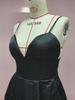 European & American Women's Sexy Slim Suspender Evening Dress with Deep V Slit (Summer 2025 Collection)
