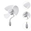 E27 Base Ceiling Fan Socket High Performance 3 Blade Powerful Wind Easy To Install for Bedroom