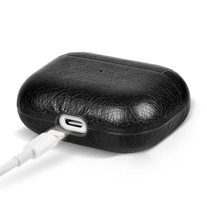 Leather PU Earphone Cover For AirPods 4 4th Gen Case For AirPods Pro 2 2nd Pro2 Cases For AirPods 3 2 1 Funda Headphone Coque
