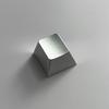 Uncarved Metal Keycaps Custom Single Keycaps R1/R2/R3/R4 Cherry Profile 1.25U 1.5U Keycaps for Mechanical Keyboards Gifts